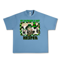 Pebble Blue St Patricks Day Heifer Urban Heavy Tee - Bettercallsaul