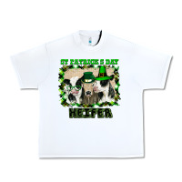 White St Patricks Day Heifer Urban Heavy Tee - Bettercallsaul