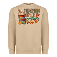 Mushroom pumpkin spice and everything nice Heavyweight Sweatshirt - CowGirlArtShop