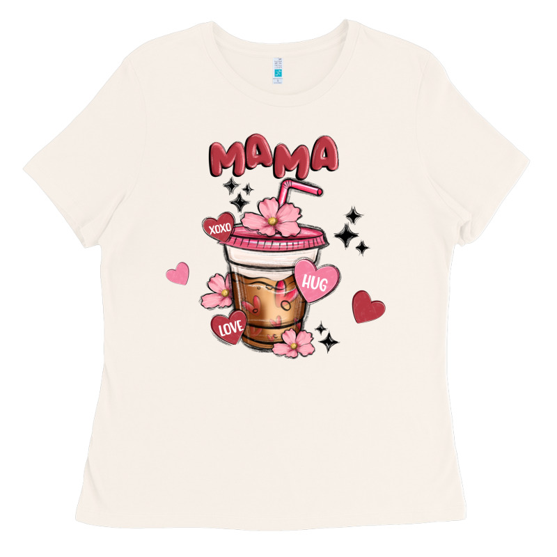 Mama Coffee Cups Ladies Tee by MaliasSmallBusiness | Teevron