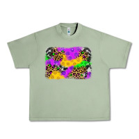 Oil Green mardi gras background Urban Heavy Tee - JahusDesignShop