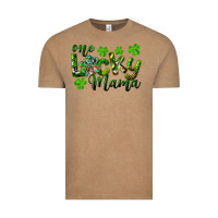 Vintage Coffee st. patrick's day one lucky mama Vintage Tee - RanaPortraitStore