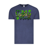 Vintage Denim st. patrick's day one lucky mama Vintage Tee - RanaPortraitStore