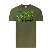 Vintage Olive st. patrick's day one lucky mama Vintage Tee - RanaPortraitStore