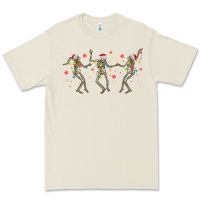 Bone dancing skeleton christmas Premium Tee - MaliasSmallBusiness