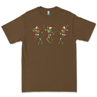 Cacao dancing skeleton christmas Premium Tee - MaliasSmallBusiness