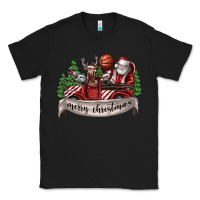 Black Merry Christmas Classic Tee - SublimationCraftShop