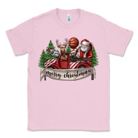 Bubblegum Pink Merry Christmas Classic Tee - SublimationCraftShop