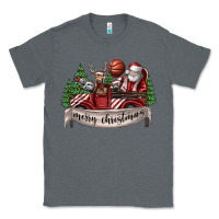 Charcoal Heather Merry Christmas Classic Tee - SublimationCraftShop