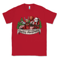 Red Merry Christmas Classic Tee - SublimationCraftShop
