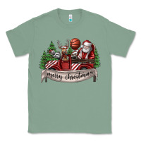 Sage Merry Christmas Classic Tee - SublimationCraftShop