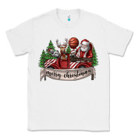 White Merry Christmas Classic Tee - SublimationCraftShop