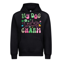 Black my dog is my lucky charm Urban Hoodie - Artiststas