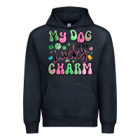 Navy my dog is my lucky charm Urban Hoodie - Artiststas