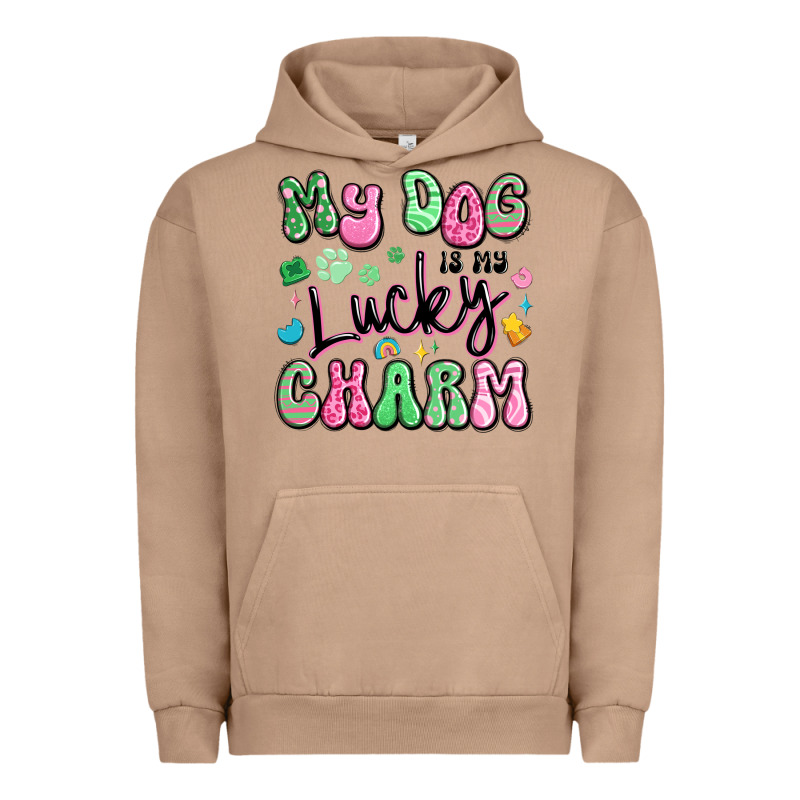 My Dog Is My Lucky Charm Urban Hoodie by Artiststas | Teevron