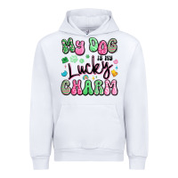 White my dog is my lucky charm Urban Hoodie - Artiststas