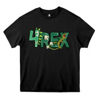 Black four rex Heavy Core Tee - MaliasSmallBusiness