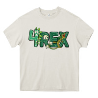 Cream four rex Heavy Core Tee - MaliasSmallBusiness