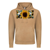 Vintage Camel Sunflower Turquoise Cowhide Mom Vintage Hoodie - Bettercallsaul