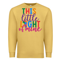 Antique Gold This Little Light Of Mine Premium Sweatshirt - CowhideDigitalArt