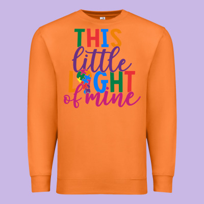 This Little Light Of Mine Premium Sweatshirt Designed By Cowhidedigitalart