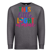Charcoal Heather This Little Light Of Mine Premium Sweatshirt - CowhideDigitalArt