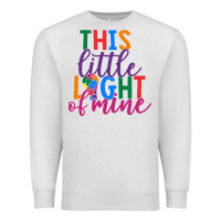 Oatmeal Heather This Little Light Of Mine Premium Sweatshirt - CowhideDigitalArt