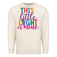 Sandshell This Little Light Of Mine Premium Sweatshirt - CowhideDigitalArt