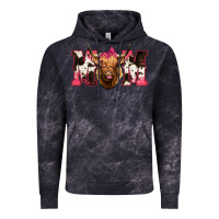 Cloud Black Highland Cow Mom Vintage Hoodie - Bettercallsaul