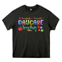 Asphalt somebody's favorite daycare teacher Heavy Core Tee - MaliasSmallBusiness