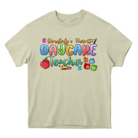 Mossy somebody's favorite daycare teacher Heavy Core Tee - MaliasSmallBusiness