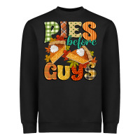 Black pies before guys Heavyweight Sweatshirt - CowGirlArtShop