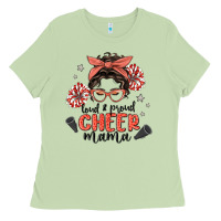 Matcha loud&proud mama messy bun Ladies Tee - MaliasSmallBusiness