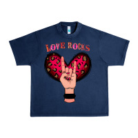 Navy Love Rocks Urban Heavy Tee - Bettercallsaul