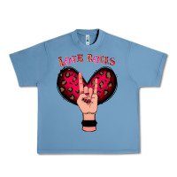 Pebble Blue Love Rocks Urban Heavy Tee - Bettercallsaul