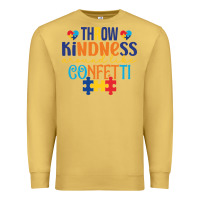 Antique Gold Throw kindness around like confetti Premium Sweatshirt - CowhideDigitalArt