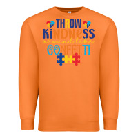 Carrot Throw kindness around like confetti Premium Sweatshirt - CowhideDigitalArt