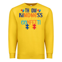Lemon Throw kindness around like confetti Premium Sweatshirt - CowhideDigitalArt