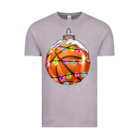 Vintage Zinc Christmas Basketball Vintage Tee - RanaPortraitStore