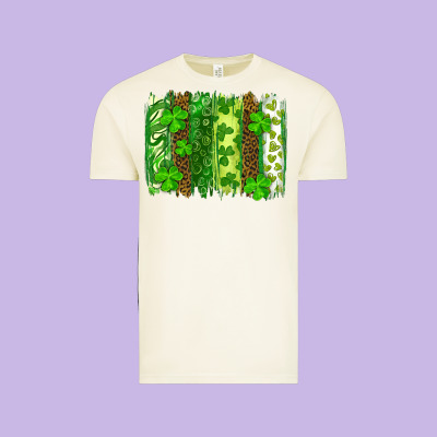 St Patrick's Day Brushstrokes Vintage Tee Designed By Ranaportraitstore