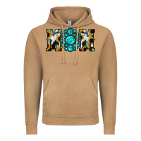 Vintage Camel Sunflower Turquoise Gemstone Cowhide Mom Vintage Hoodie - Bettercallsaul