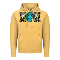 Vintage Mustard Sunflower Turquoise Gemstone Cowhide Mom Vintage Hoodie - Bettercallsaul