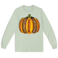 Matcha Softball Pumpkin Long Sleeve Tee - texasbilliewilder