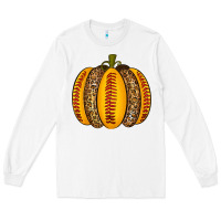 Softball Pumpkin Long Sleeve Tee | Teevron