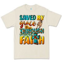 Bone saved by grace through faith Premium Tee - NancyCooperArtShop