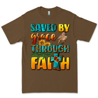Cacao saved by grace through faith Premium Tee - NancyCooperArtShop