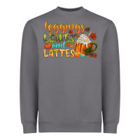 Storm leaves and lattes Heavyweight Sweatshirt - CowGirlArtShop