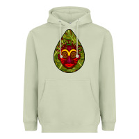 Matcha african masks teardrop  7 Heavyweight Hoodie - BundleAndBundleShop