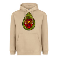 Mushroom african masks teardrop  7 Heavyweight Hoodie - BundleAndBundleShop