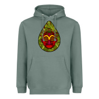 Sage african masks teardrop  7 Heavyweight Hoodie - BundleAndBundleShop